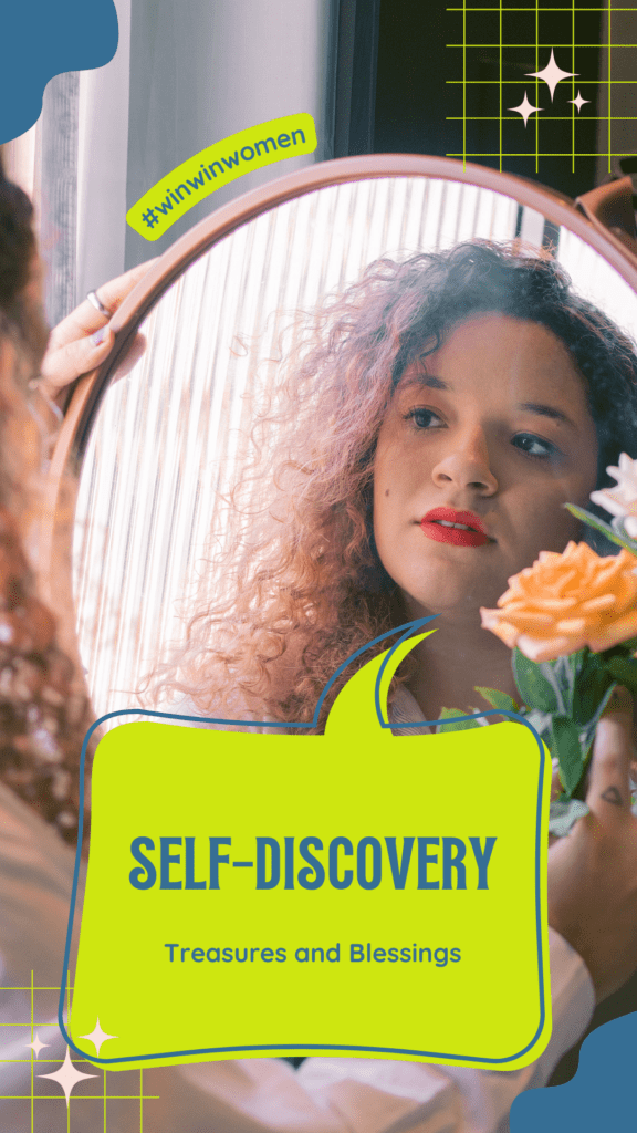 Image of woman in self-discovery